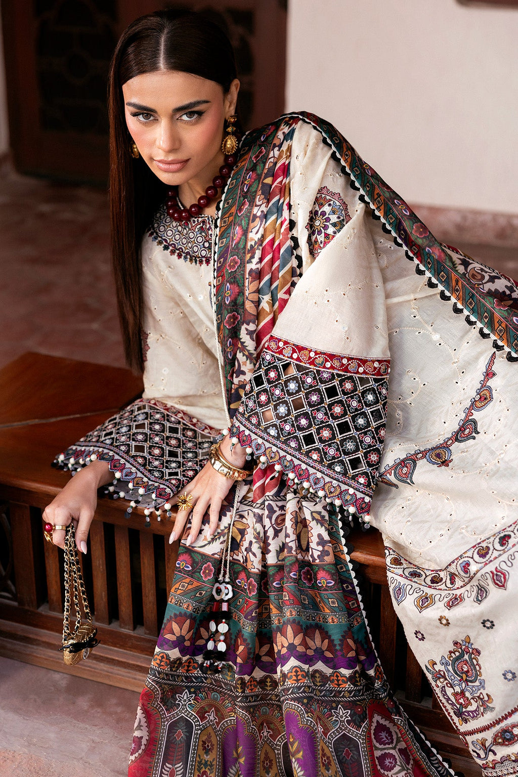 JAZMIN Embroidered Luxury Lawn
