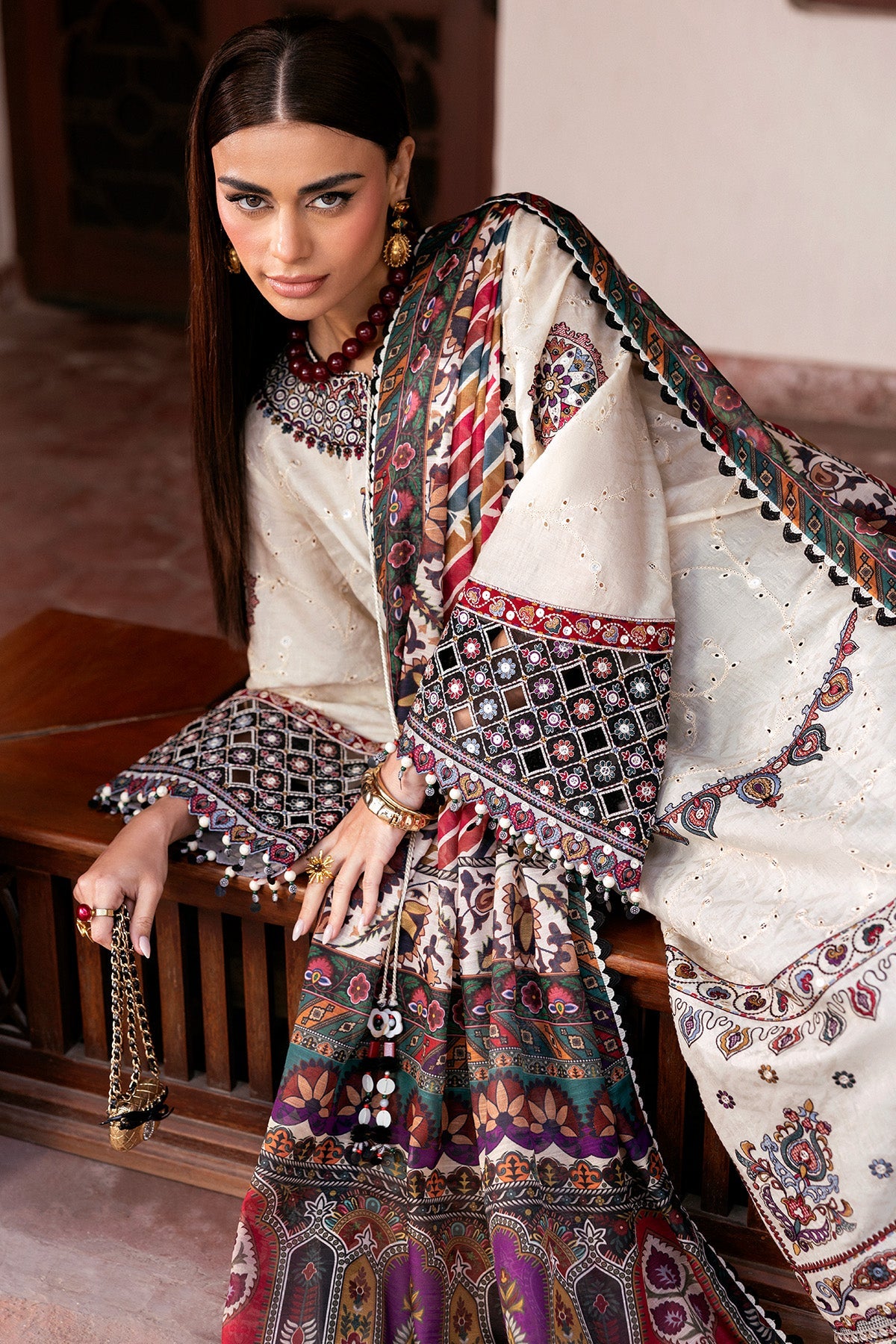JAZMIN Embroidered Luxury Lawn