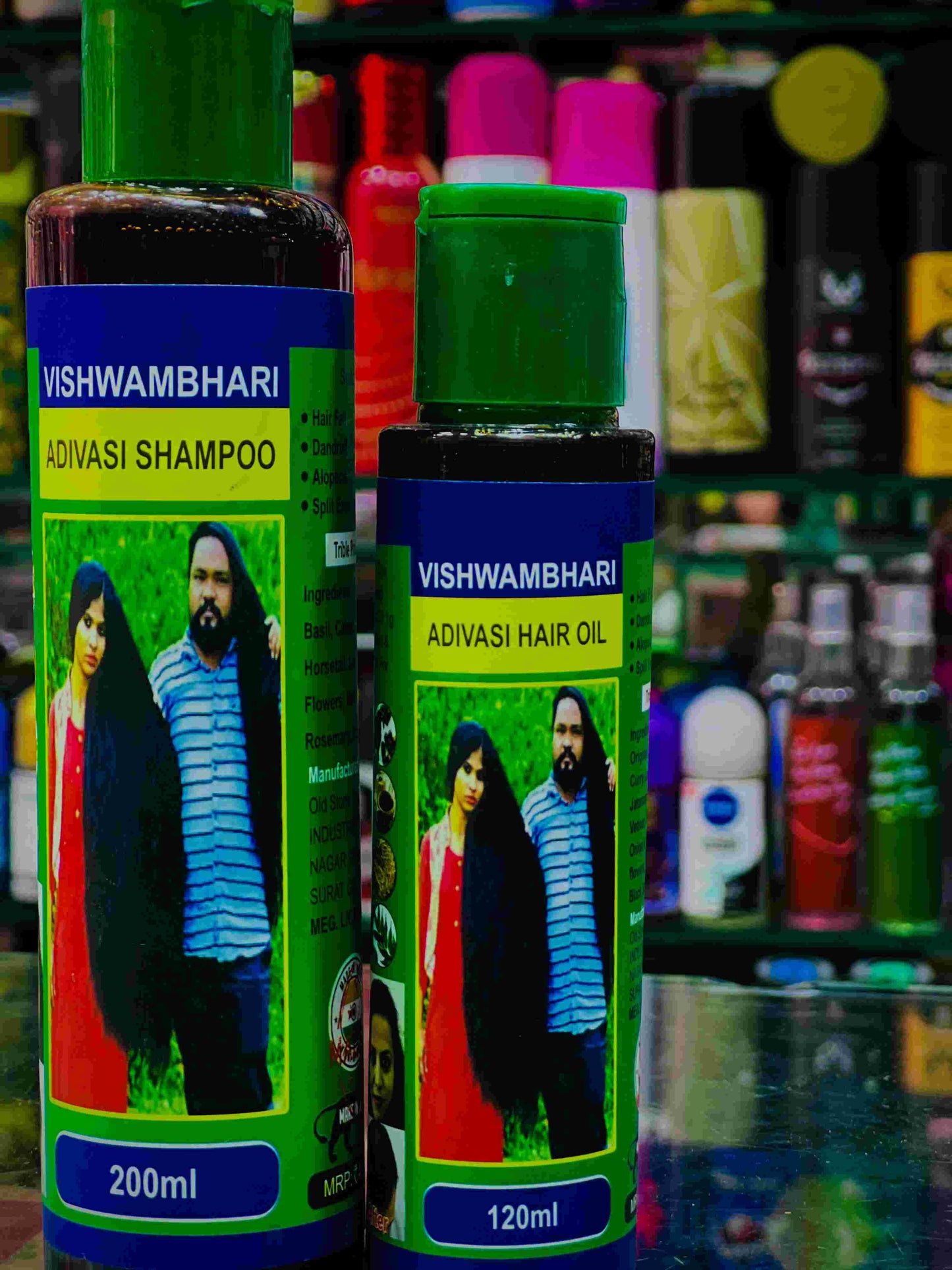 Adivasi Hair Oil  120 ml and shampoo 200ml