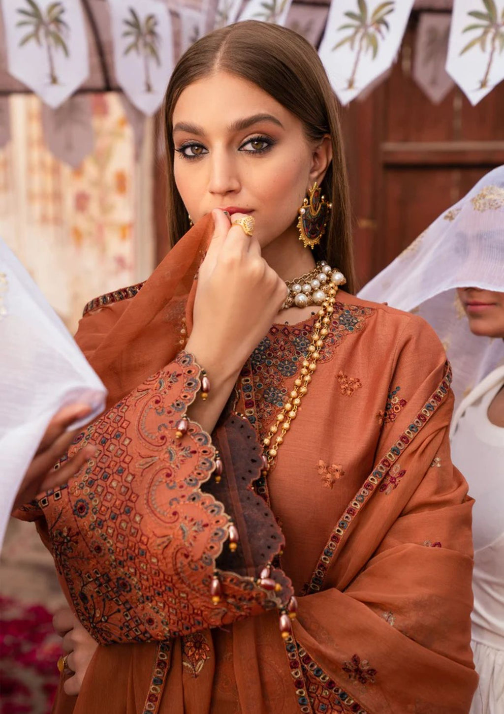 Alizeh Fine Quality Lawn with Chiffon Emb Dopatta