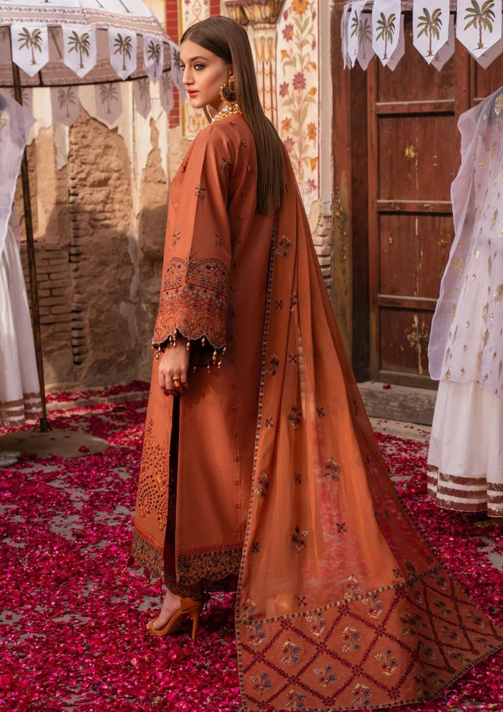 Alizeh Fine Quality Lawn with Chiffon Emb Dopatta