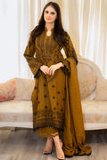 Unstitched Fully Embroidered Lawn Suit With Embroidered Lawn Dupatta